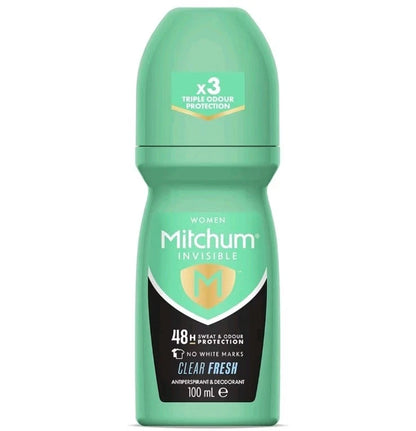 Mitchum Invisible Women 48HR Protection Roll On Deodorant & Anti-Perspirant