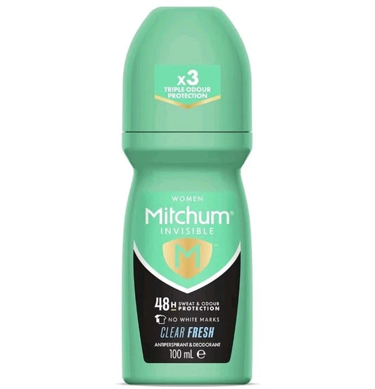 Mitchum Invisible Women 48HR Protection Roll On Deodorant & Anti-Perspirant