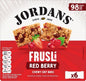 Frusli Juicy Red Berry Chewy Cereal Bars (6 Bars) 25g