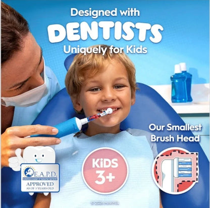 Oral-B Pro Kids Electric Toothbrush Head with Spiderman Characters Soft Bristles